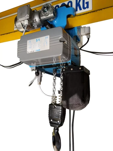 Przejdź do produktu VOLT TRAC   ELEKTRYCZNY WCIĄGNIK ŁAŃCUCHOWy 3-FAZY 1000kg 1f1s 