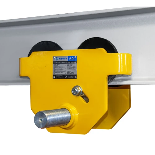 Przejdź do produktu Wózek ręczny pchany 50-220mm, DOR 1T, żółty SIVA10H